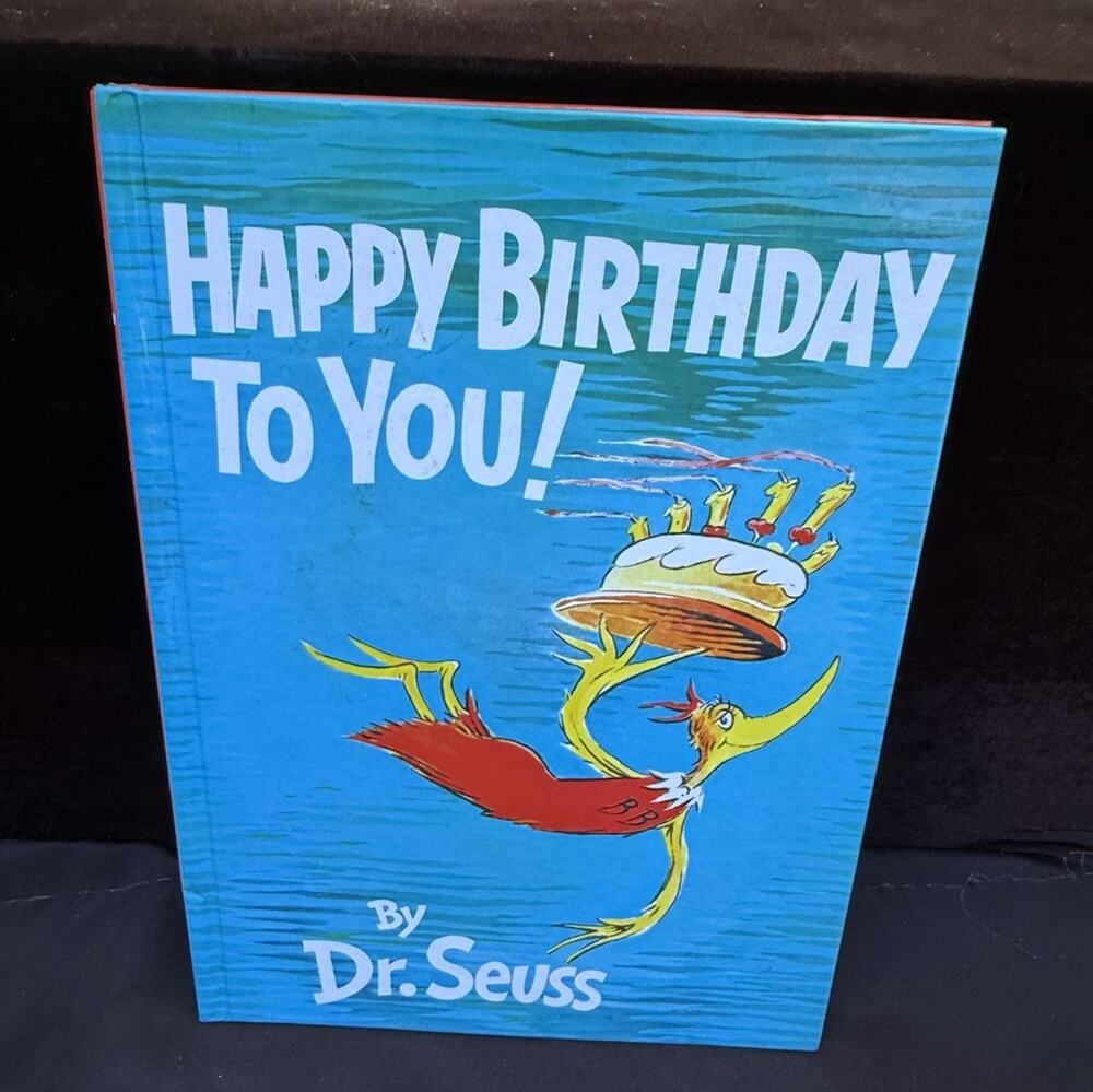 Classic Seuss Happy Birthday to You! by Dr Seuss (1959, HC) RENEWED 1987